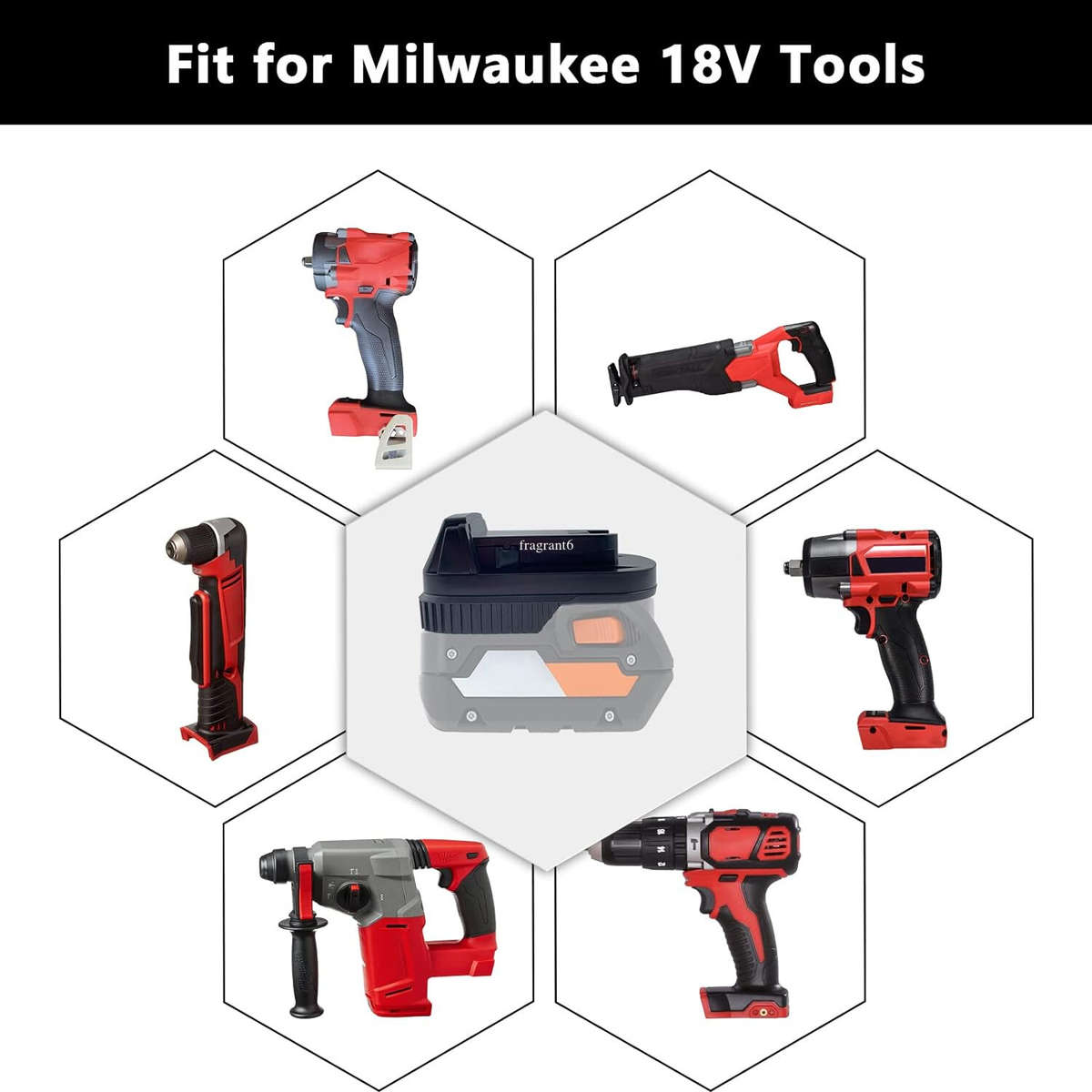Battery Adapter for Ridgid for AEG 18V Li-ion to for Milwaukee 18V Power Tool