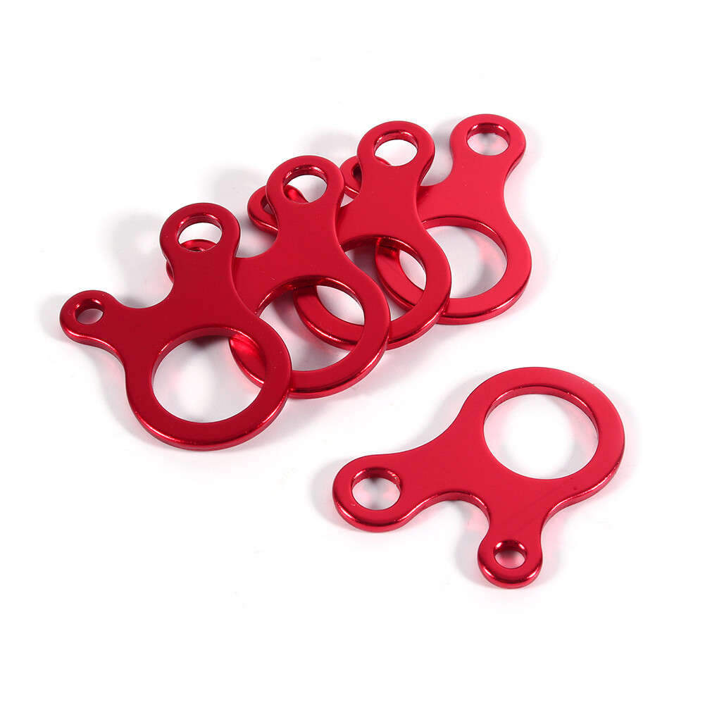 Guy Line Runner Tent Tensioners Rope Adjuster 10pcs Aluminum Camping Awning CW
