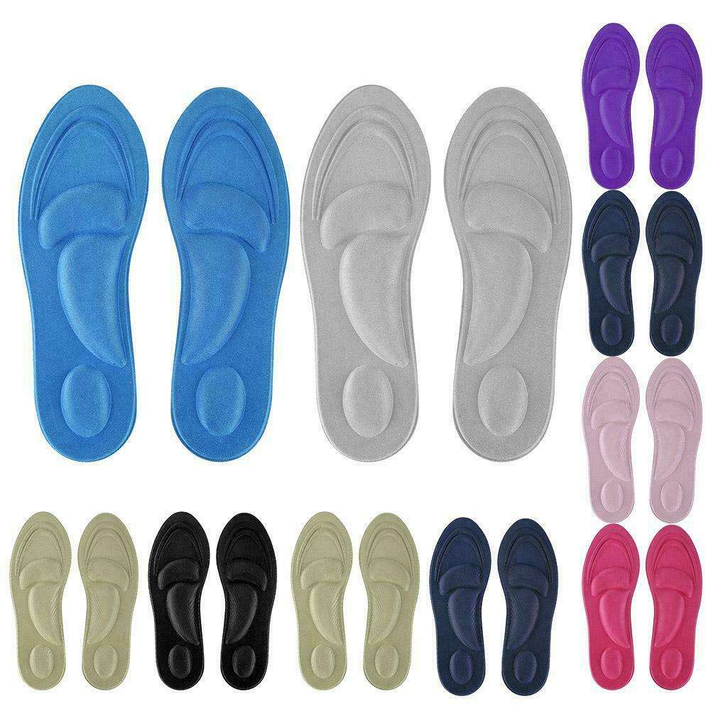 Orthotic Insoles Flat Feet Arch Support Memory Foam Shoes Insert Pad Comfor CW
