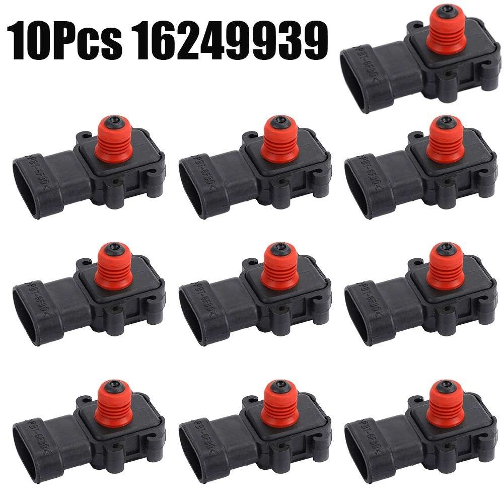 10Pcs Car Manifold Pressure MAP Sensor For Chevrolet 16249939 9359409 16187556