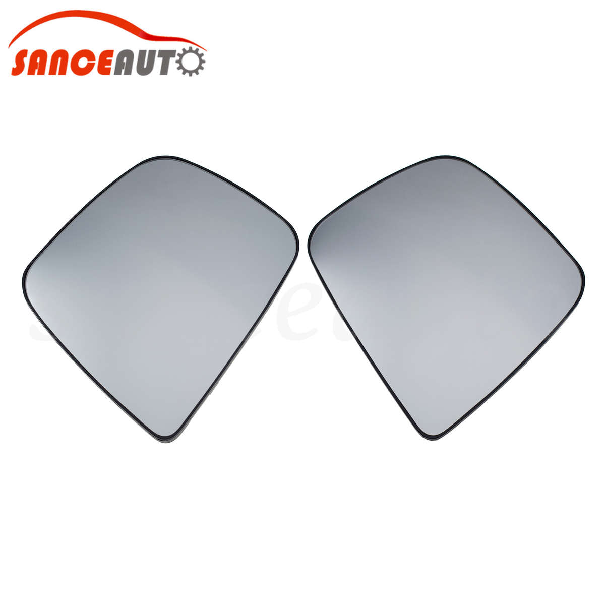Left Right Wing Mirror Glass Heated 2Pcs for Nissan NV200 NP200 EVALIA 2008-2019