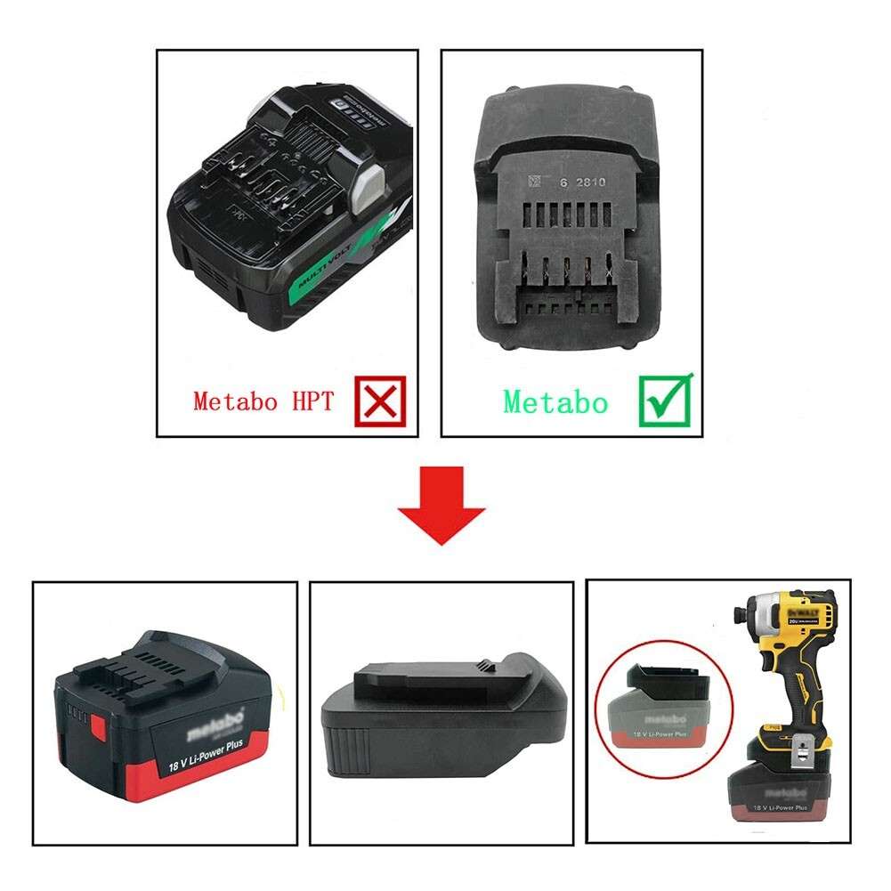 Battery Adapter For 18V Li-Ion Battery-To For 20V DCB Tool Adapter