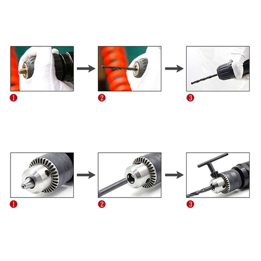 Air Drill Pneumatic Drilling Tool 2500RPM Multifunctiona