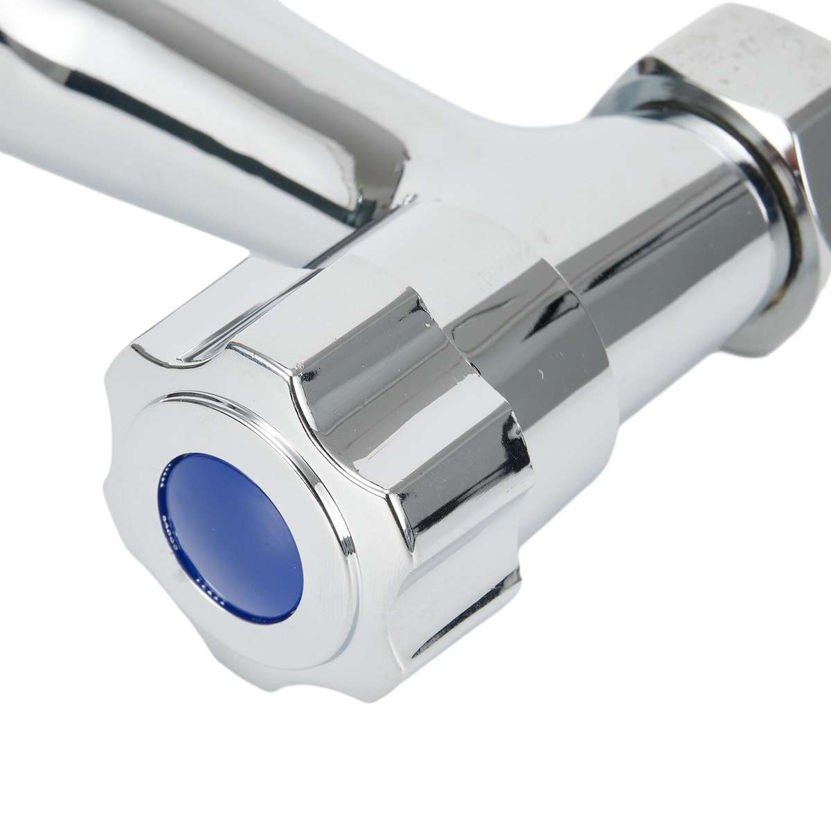 Shower Mixer Valve Valve Water Interface Anti-Reflux Bar Brass Chrome Finish