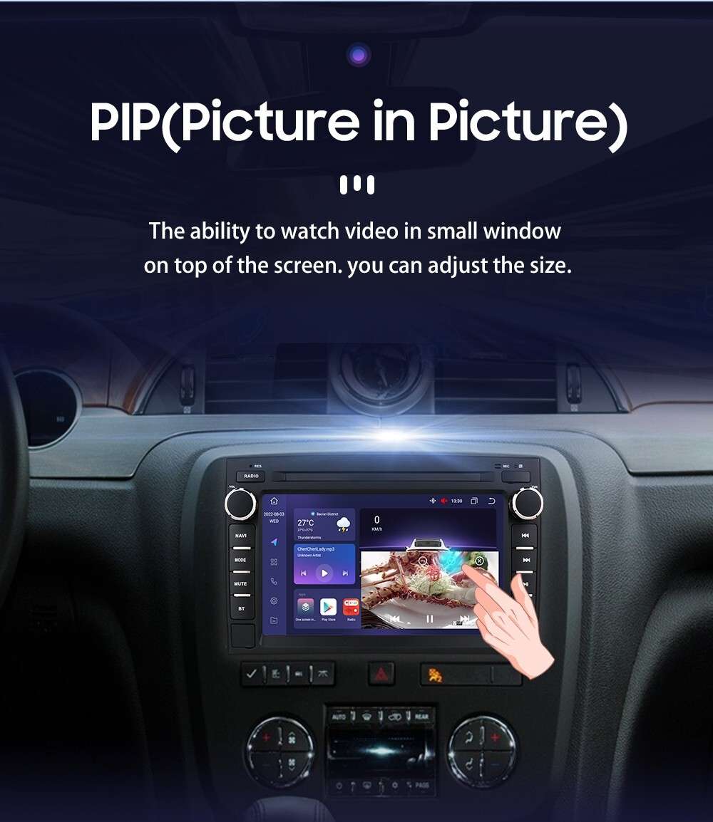 7" Android12 Car Stereo GPS for Chevrolet GMC Radio WiFi 4G In Dash Head unit US