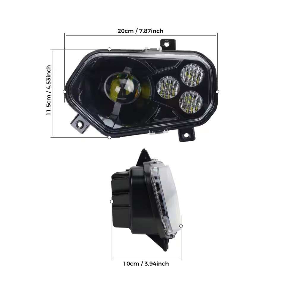LED Headlight Conversion Replacement Head Lamp for Polaris RZR 800 RZR 900 XP
