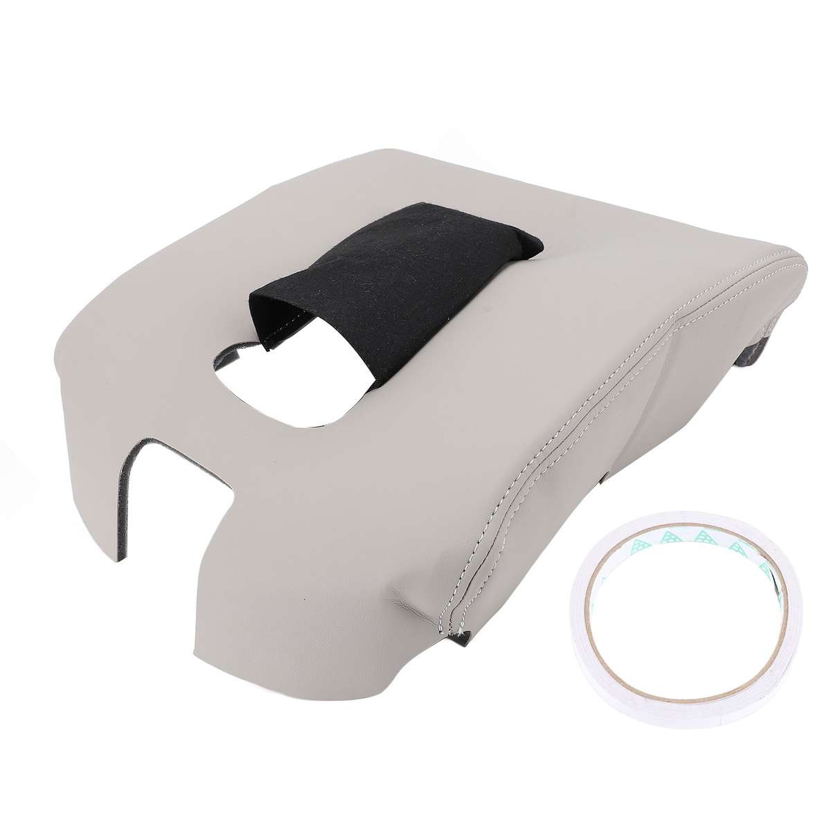 Car Center Console Cover PU Leather Water Resistant Armrest Protector Cover For