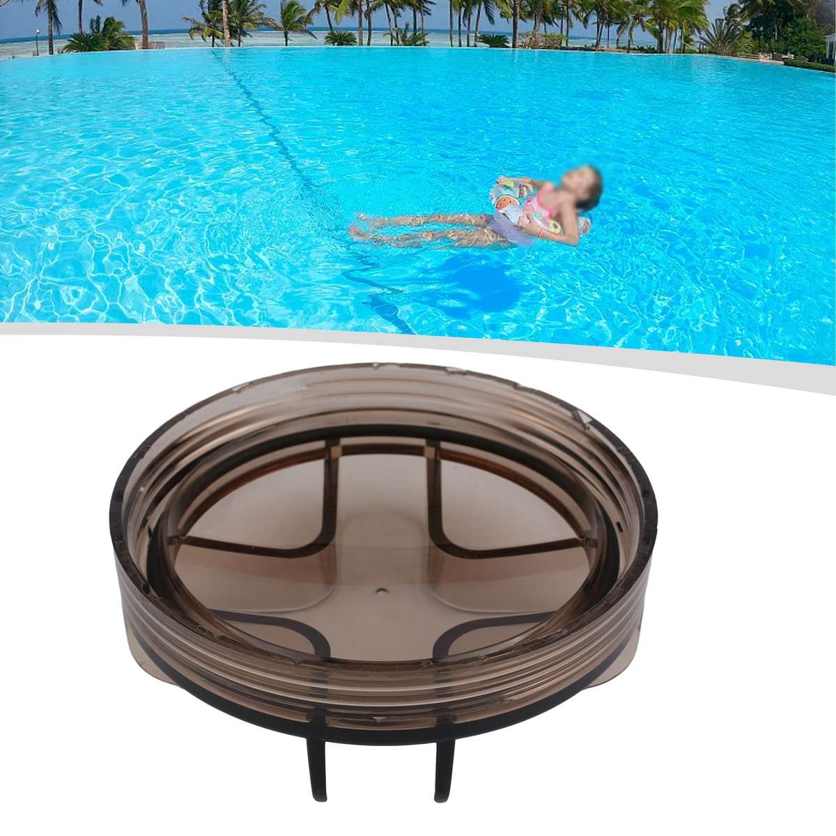 Pool Strainer Lid For Compatible With Sand Filter Pump-3/4HP 2400GPH Pond Useful