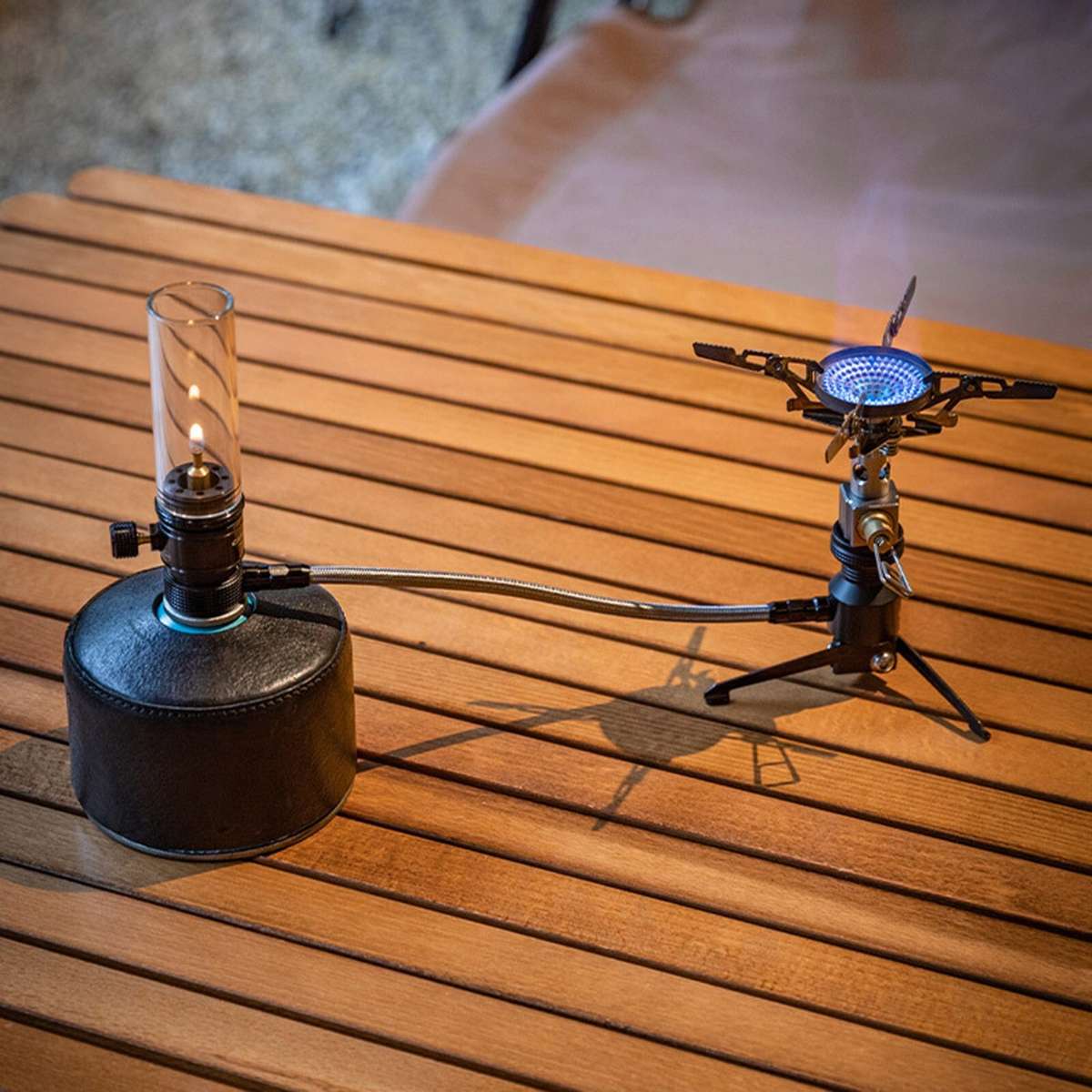 for DURABLE EN417 Valve Canister Converter For Camping Resistant To Wear And