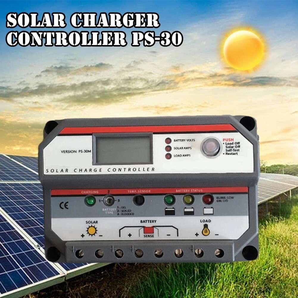 ProStar 30 LCD Display Solar Controller PS30M PWM Charger 1224V 30A