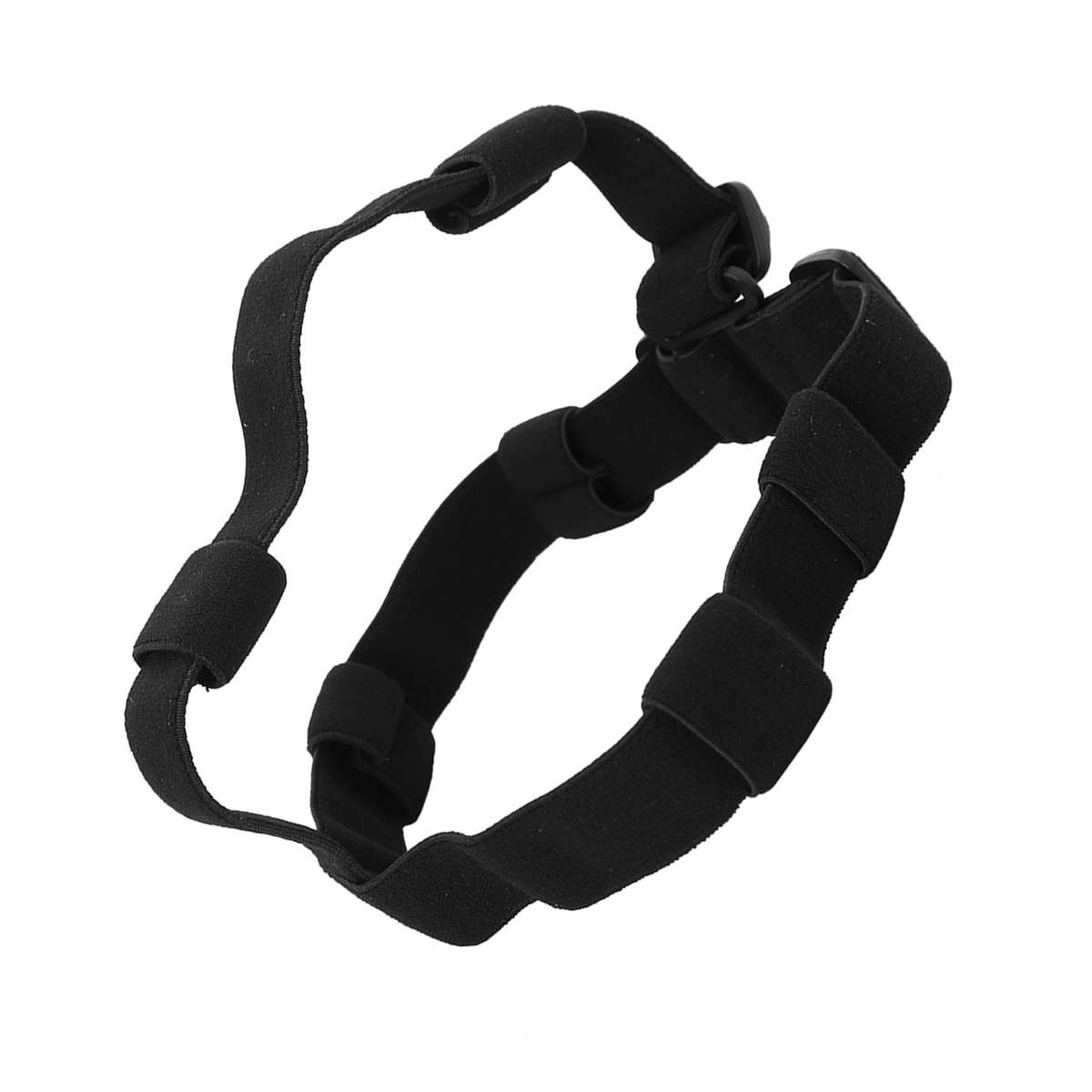 Black Flashlight Headband Headlamp Band For Flashlight Outdoor Tools