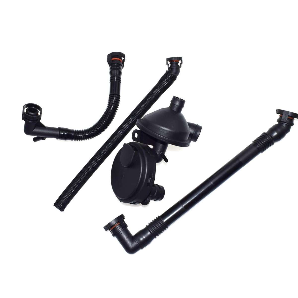 PCV Crankcase Vent Valve & Breather Hose Set for BMW 330i 325Xi E46 11611432559