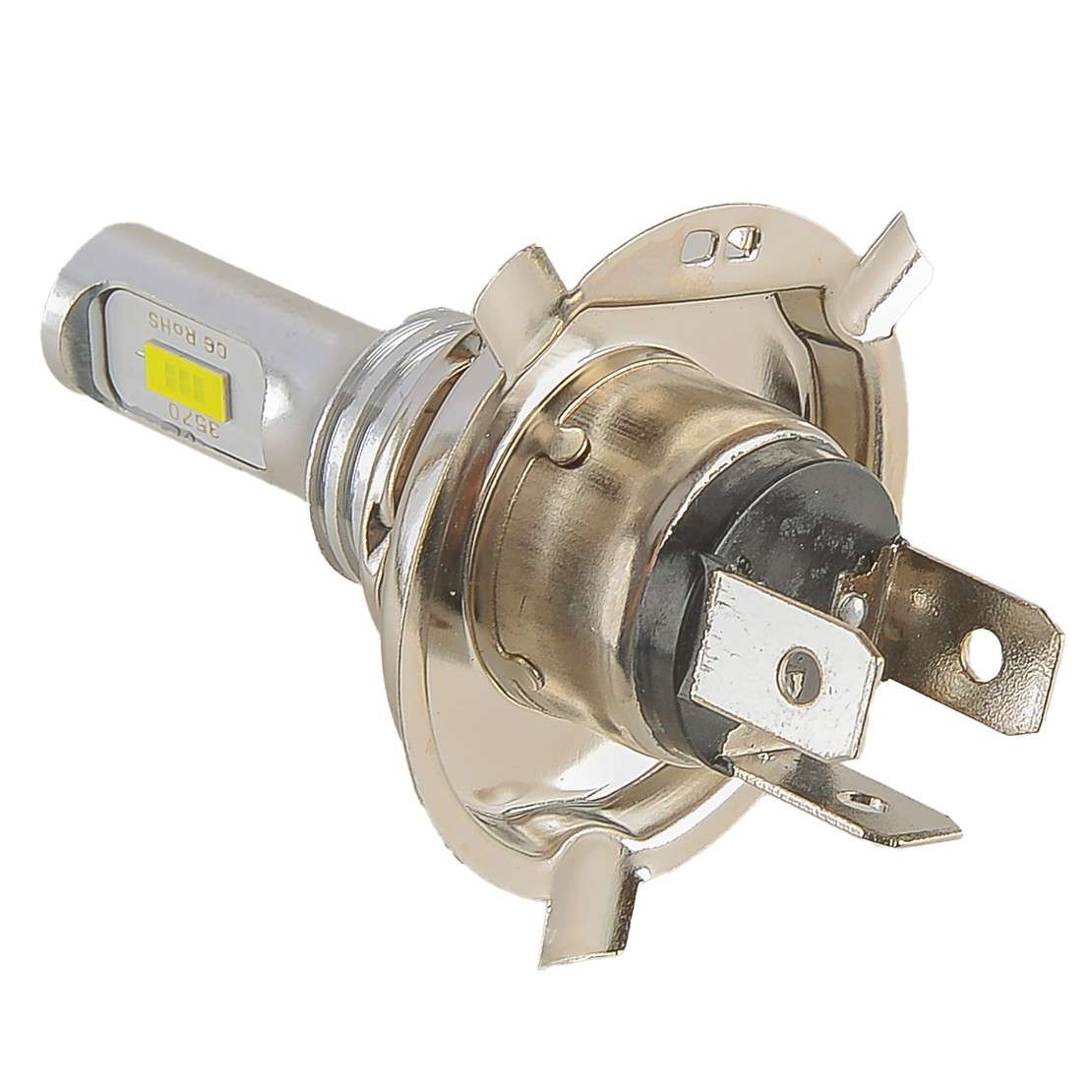 2 H4 LED Motorcycle Headlight High/Low Beam Light Bulb 9003 HS1 Waterproof White