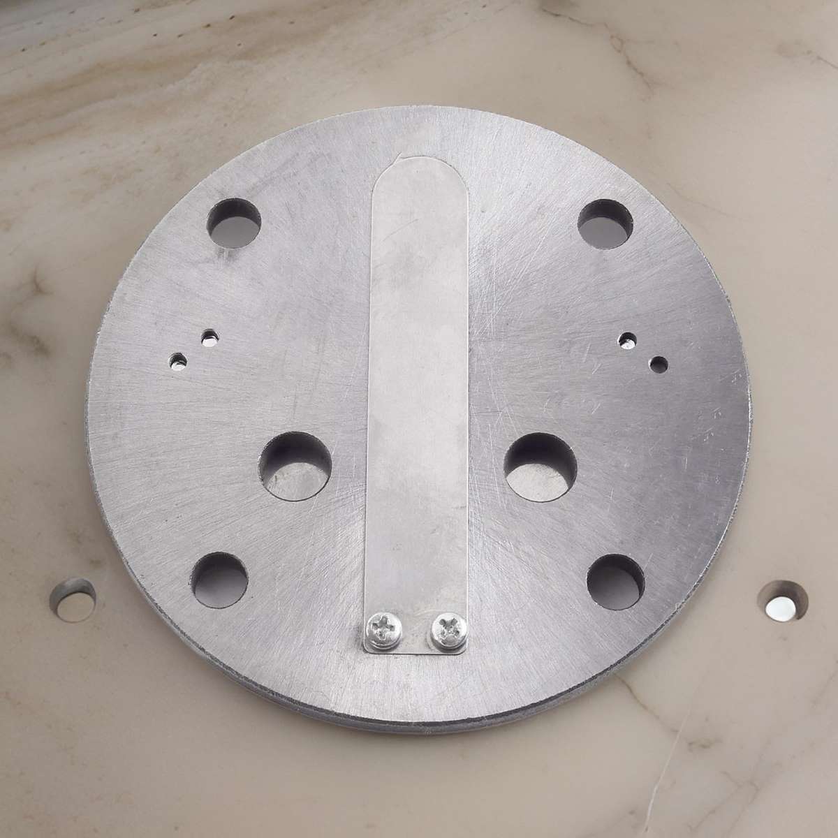 1set Stainless Steel Compressor Valve Plates Set For 80 Air Pump Block Accessory