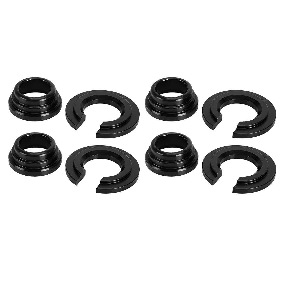 Aluminum Rear Sub Frame Bushing Collars Set fit for: Nissan Maxima 180SX 300ZX