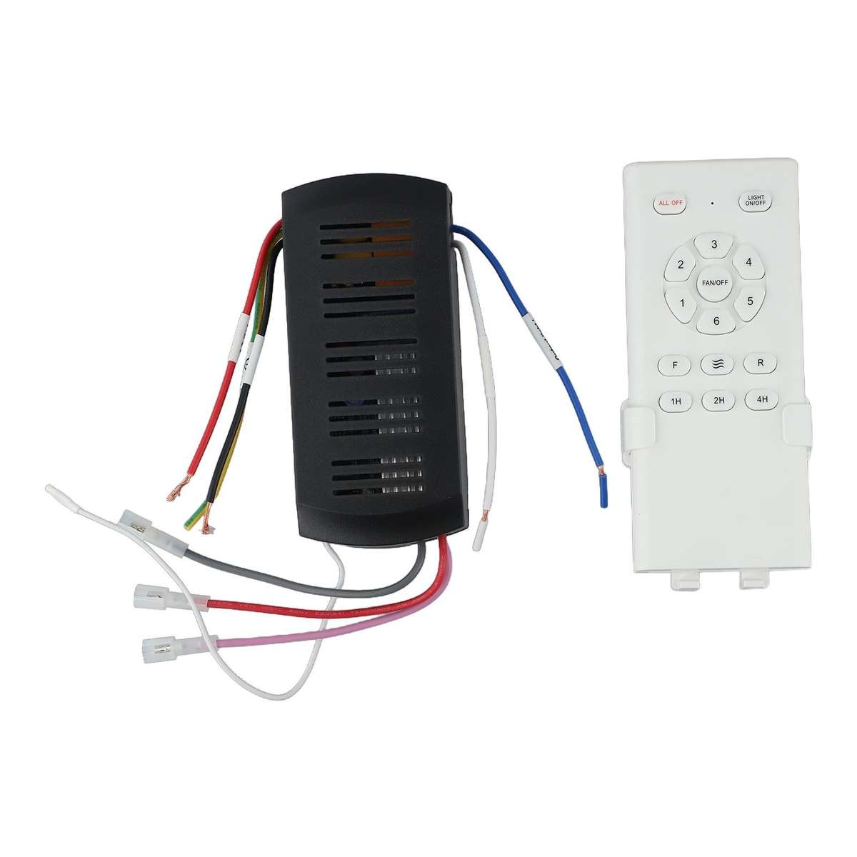 Remote Control Kit For Ceiling Fans With Light And Timer Functionality