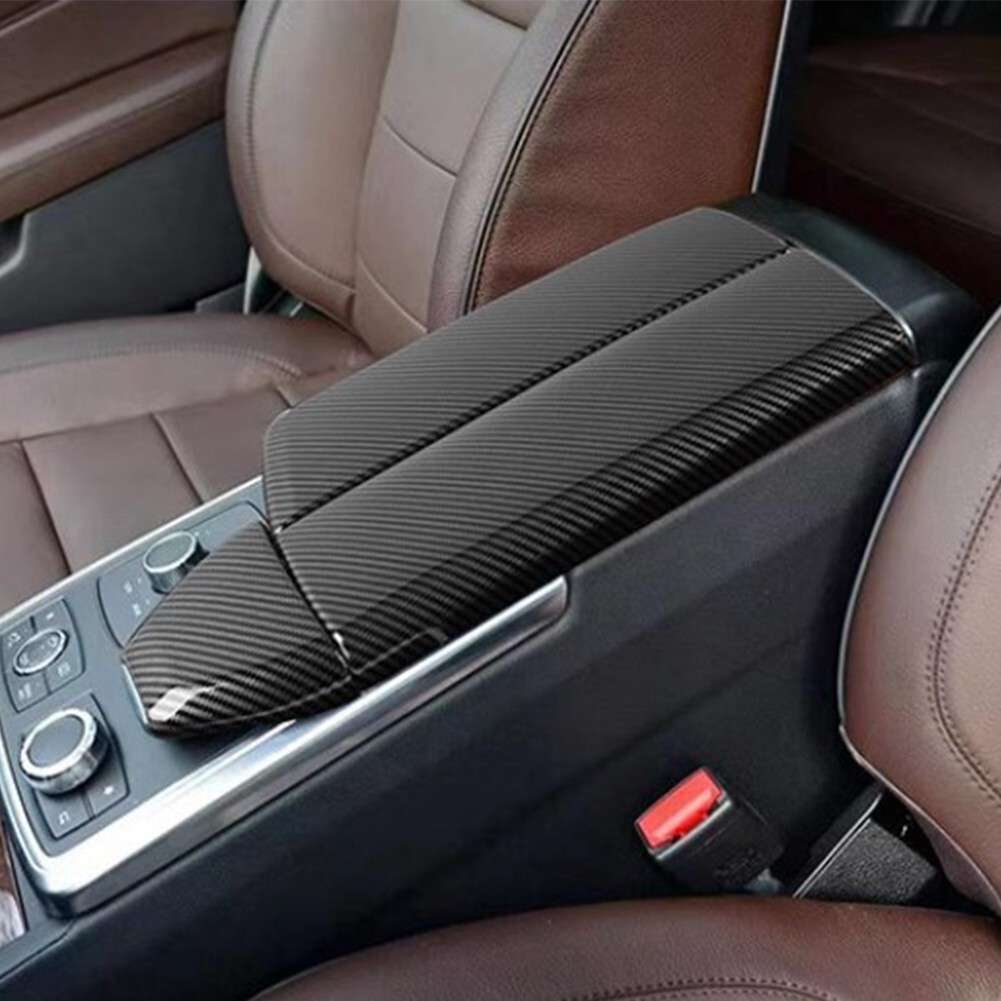 Car Center Armrest Box Panel Cover Trim High Quality For Mercedes For Benz ML350