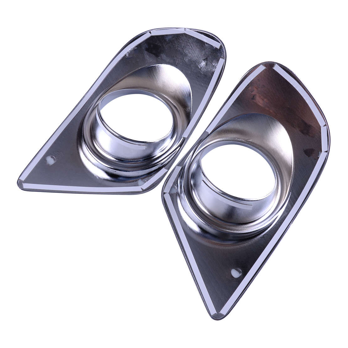 1Pair Chrome Fog Light Cover Trim Molding Fit for Dodge Journey ABS