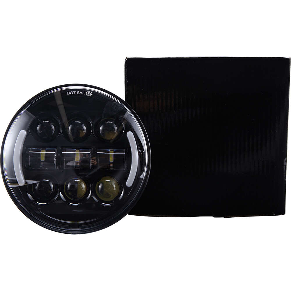 For Yamaha Virago 250 750 535 1100 Vmax 1200 5.75" LED Headlight Projector Hi/Lo