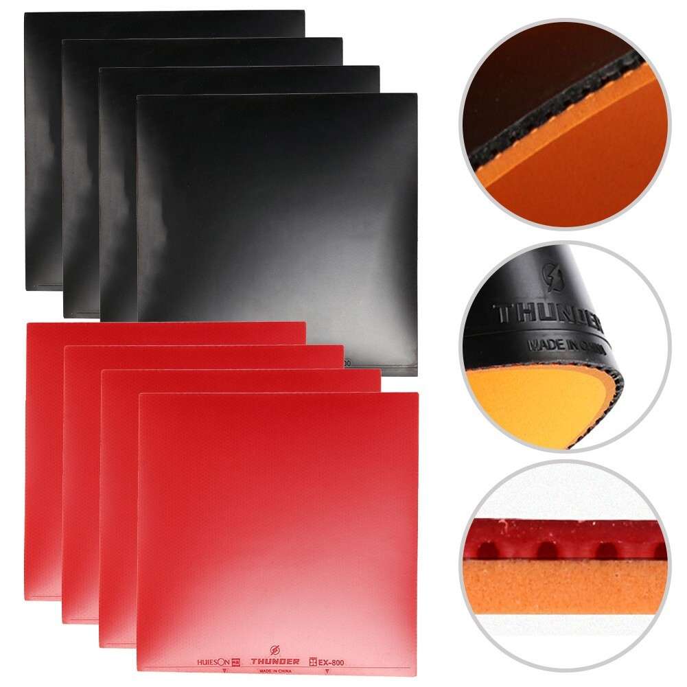 Performance Table Tennis Rubber 8 Pack Built For Rigorous Play-Sessions