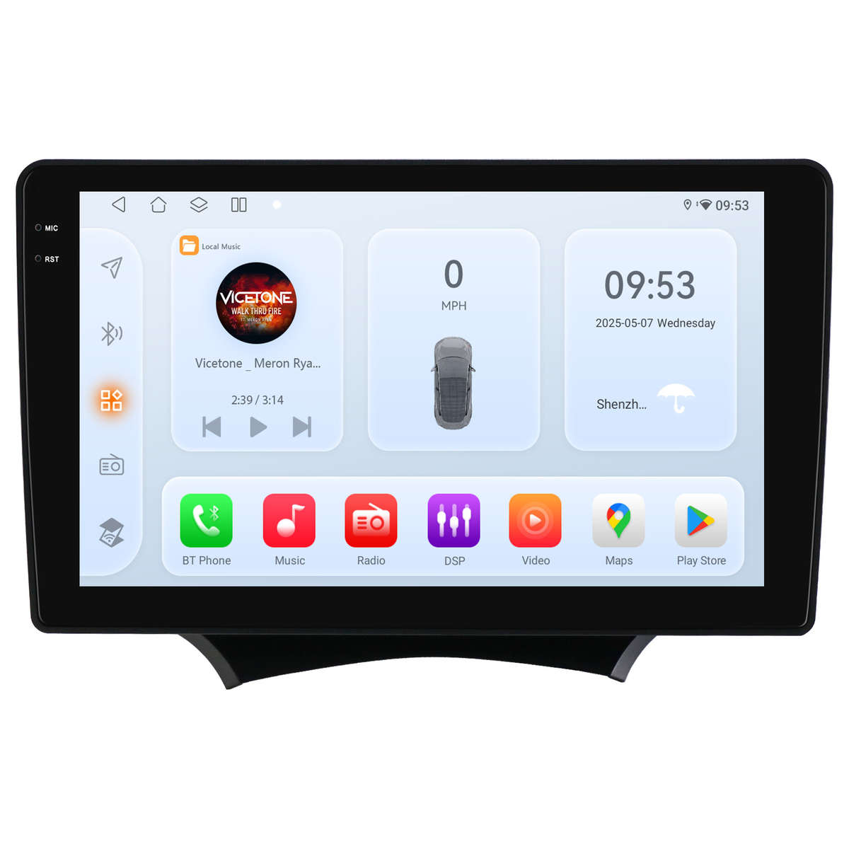 8-Core For Ford Ka 2008-2014 Android14 Car Stereo GPS Navi Radio DSP CarPlay SWC
