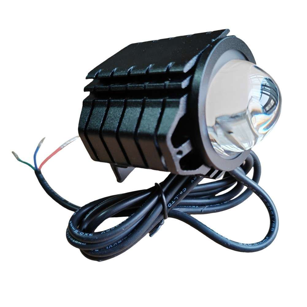 Adjustable Modes Ebike Headlight Aluminum Alloy Construction Bright Illumination