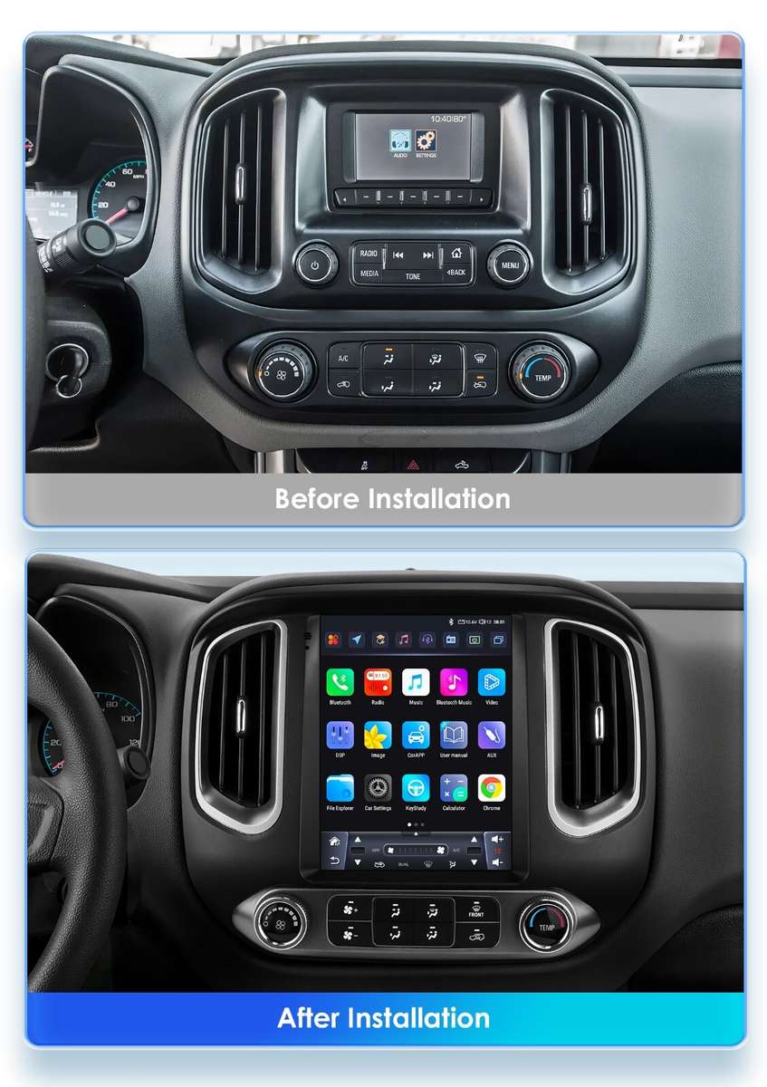 9.7'' For Chevrolet Colorado 2015-2019 GMC Canyon 8Core Android 13 Car Radio GPS