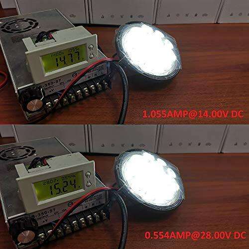 3000 Lumens PAR36 4-1/2" LED White Spot Aviation Grade Aircraft Landing Light