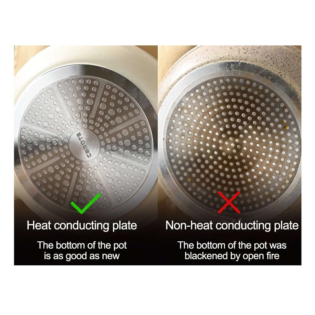 Convenient Storage Cooking Heat Diffuser For Stove Prevents Soup Overflow