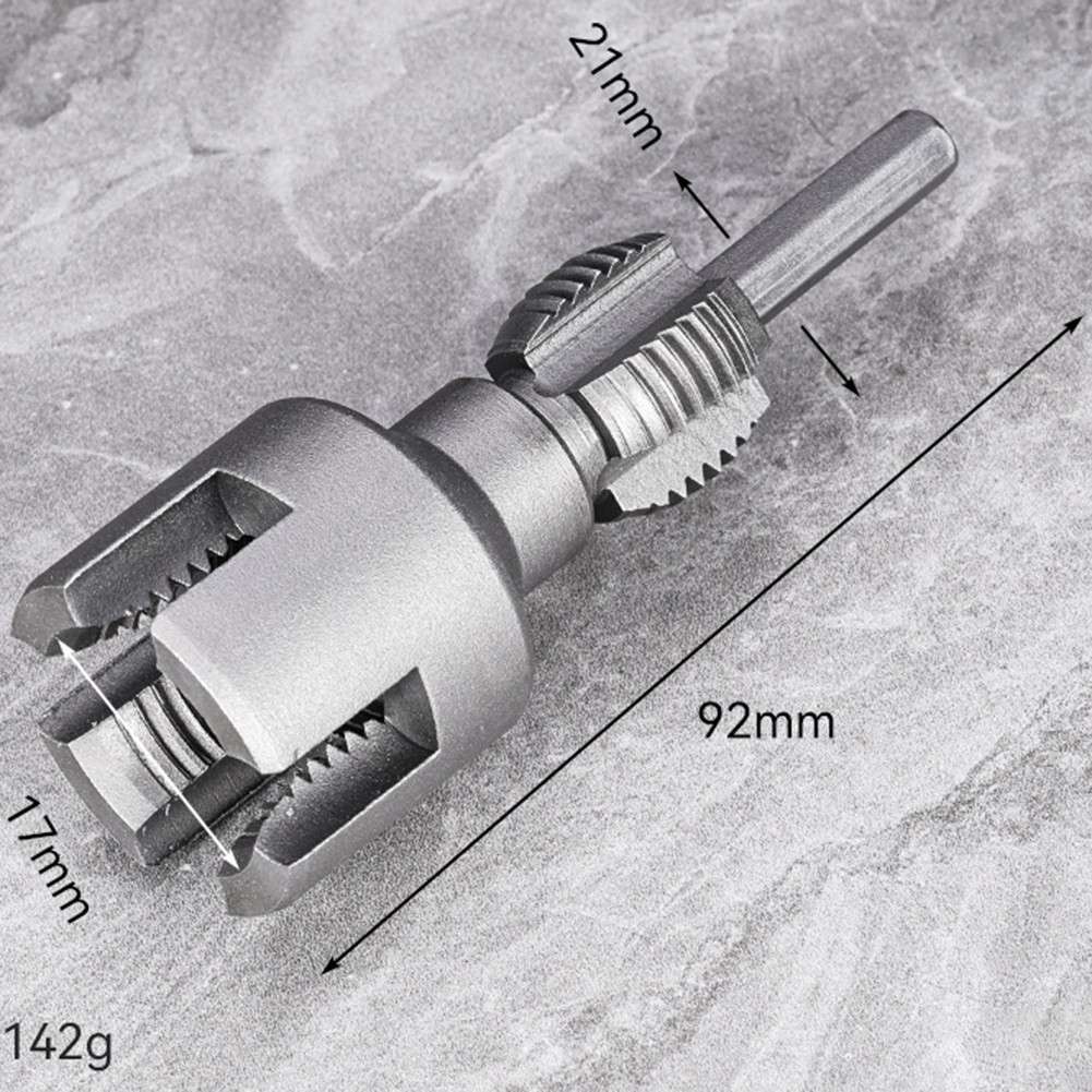 Compact Alloy Steel PVC Pipe Threading Tool With 1/2 And 3/4 Inch Sizes