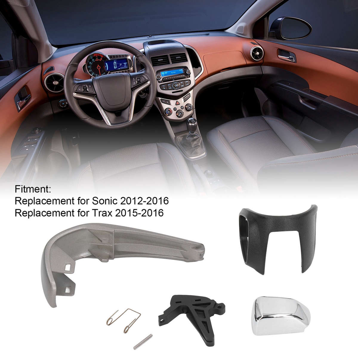 Car Automatic Transmission Shifter Knob Kit 42539736 Part For Sonic 20122016