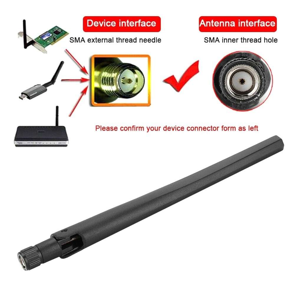 WIFi Antenna For WiFi Router 10x Set Antenna RP-SMA Practical Brand New
