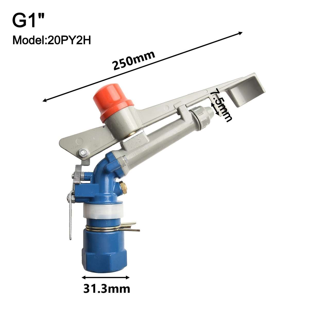 1x ?Female Thread Big Covering Range Sprinklers Farm Garden Irrigation Sprinkler