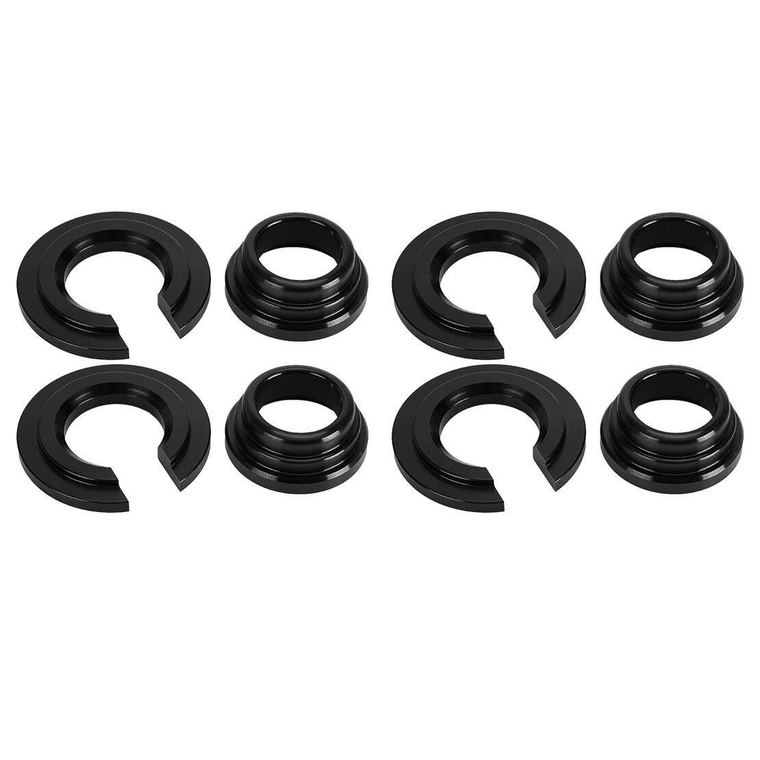 Aluminum Rear Sub Frame Bushing Collars Set fit for: Nissan Maxima 180SX 300ZX