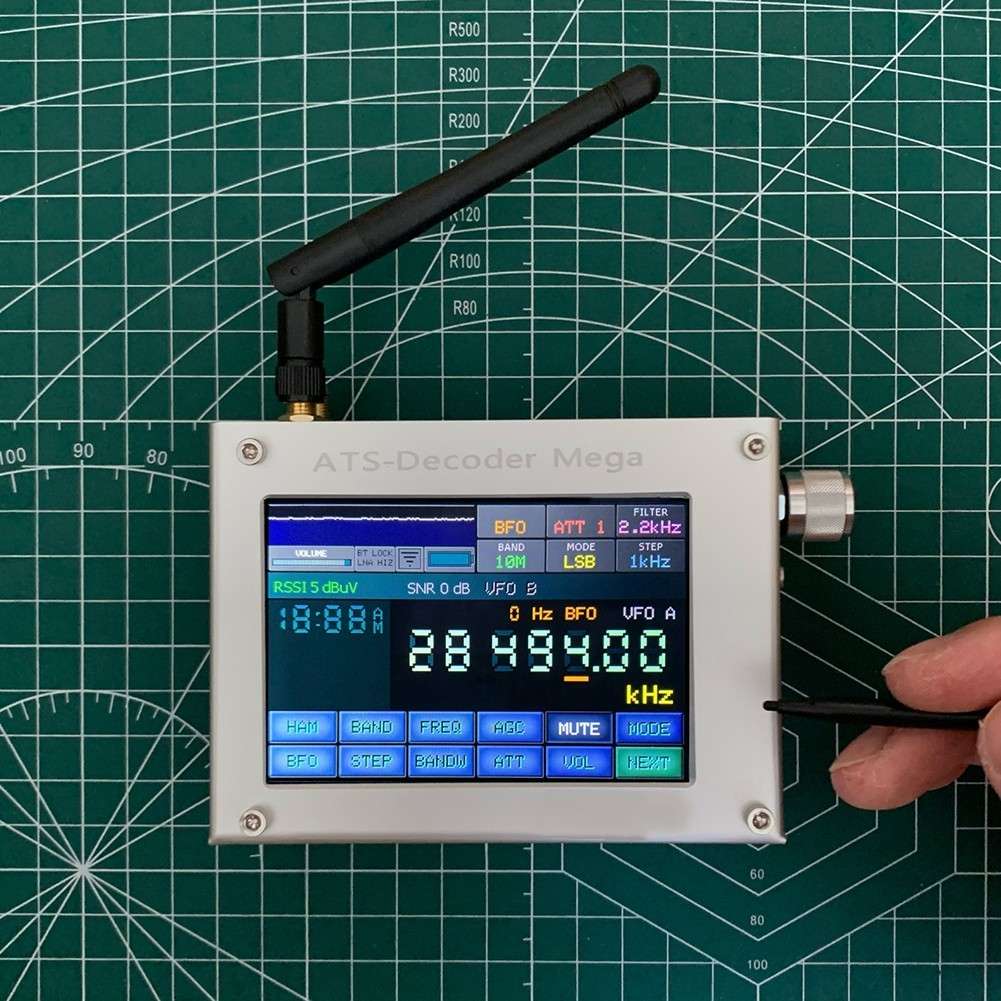 For ATS Decoder Si4732 Full Band Radio Receiver FM RDS AM LW for MW SW