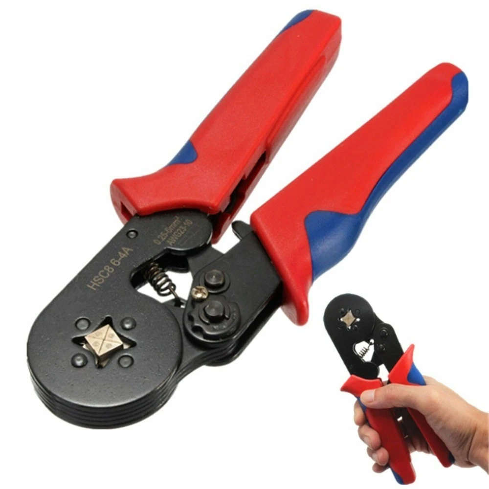 Self Adjusting Ferrule Crimper Plier