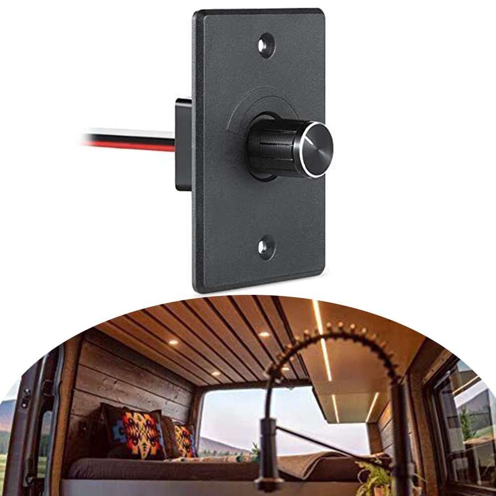 12V Dimmer RV Light Dimmer High Side for PWM Dimming For Boat Camper