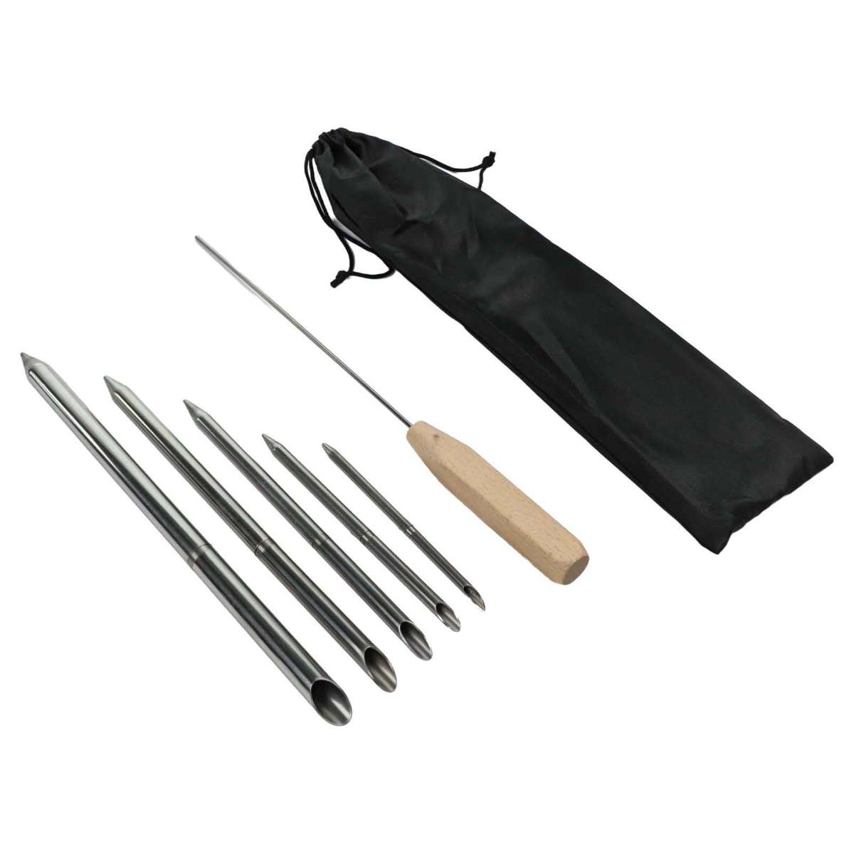 Rope Splicing Tool Kit 6pcs With Needles For Synthetic And Woven Ropes