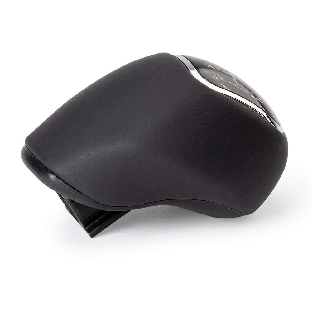 1X Leather Gear Shift Knob Lever 6-Speed For KIA 2012-2015 RIO RIO5 437113W400HU