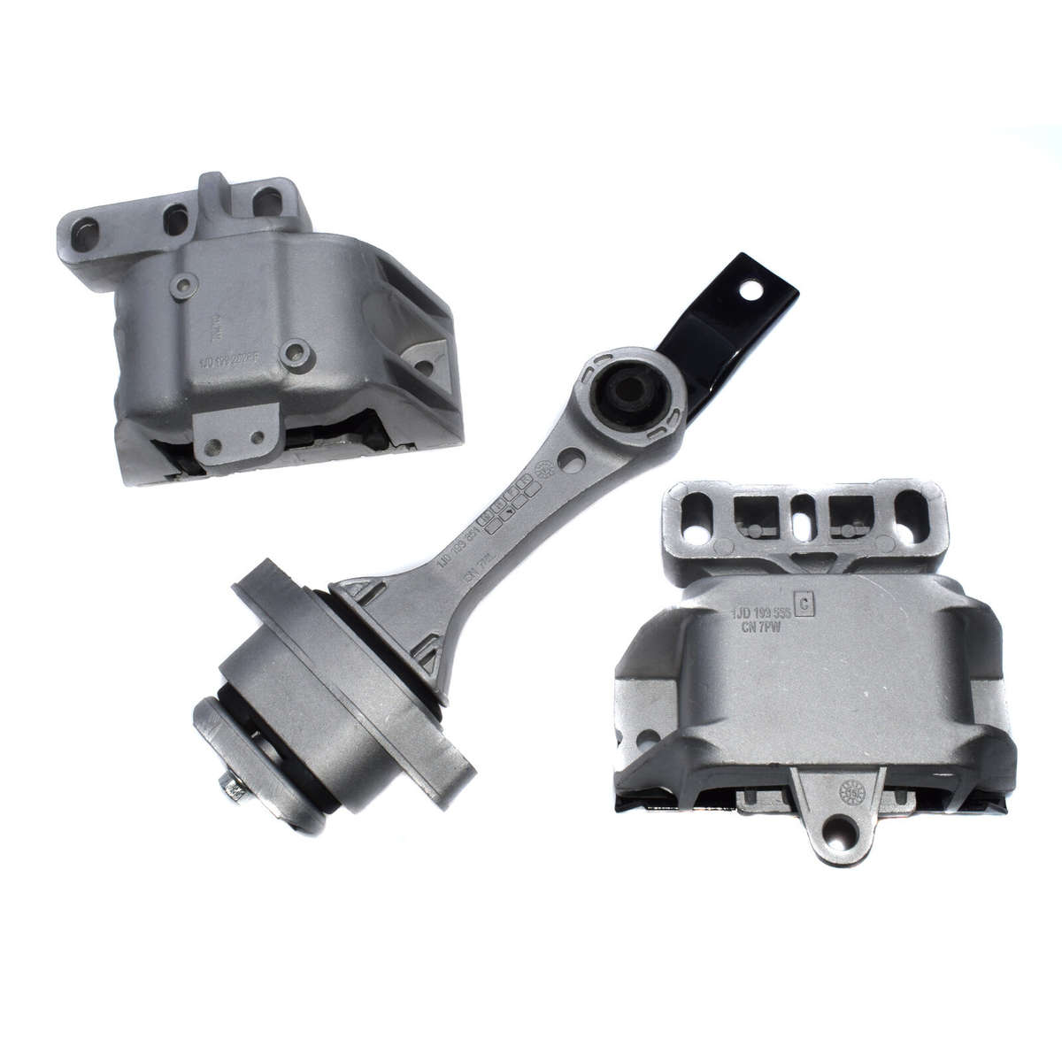 Engine Motor Trans Mount Set KIT 3pcs For 98-06 VW BEETLE, GOLF, JETTA 1.8 / 2.0