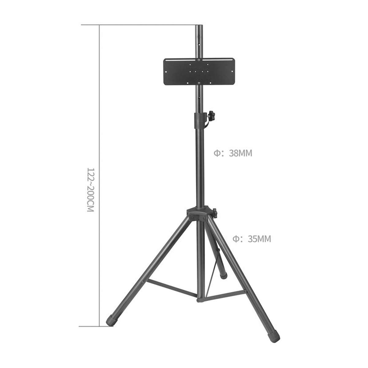 Dartboard Tripod Stand Heavy Duty Adjustable Height Stainless Steel Easy Ass CH