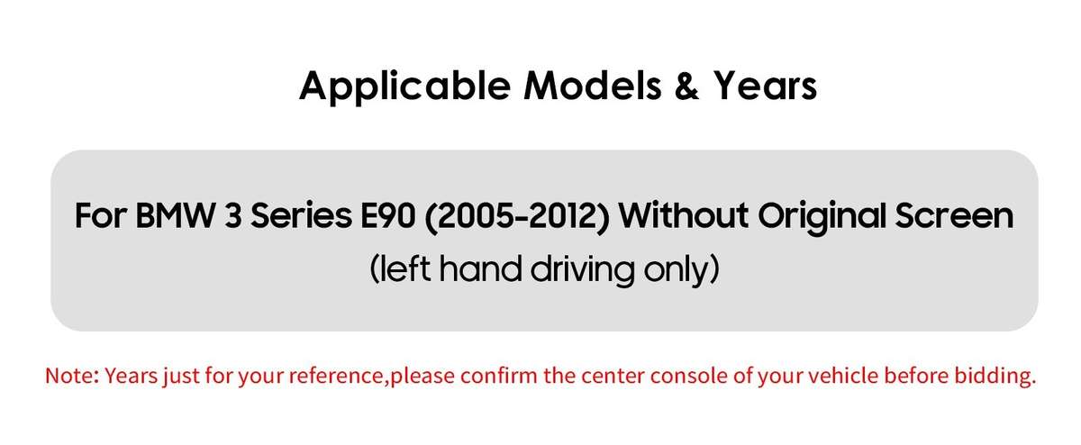 Android 13 For BMW 3 Series E90 330i 335i 2005-12 Carplay Stereo Radio GPS 8Core