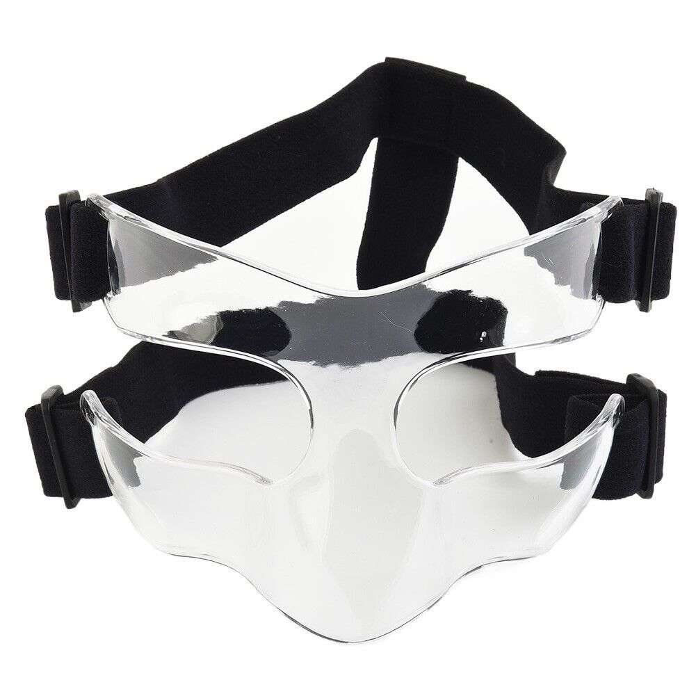 Clear Basketball Mask Nose Guard Basketball Face Mask Nose Guard For Sports