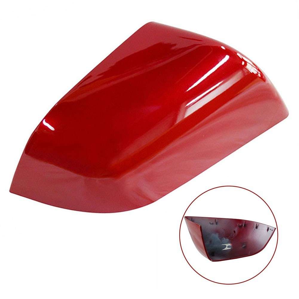 PremiumQuality Red Left Driver Side Mirror Cover For Tesla Model 3 2017 2021