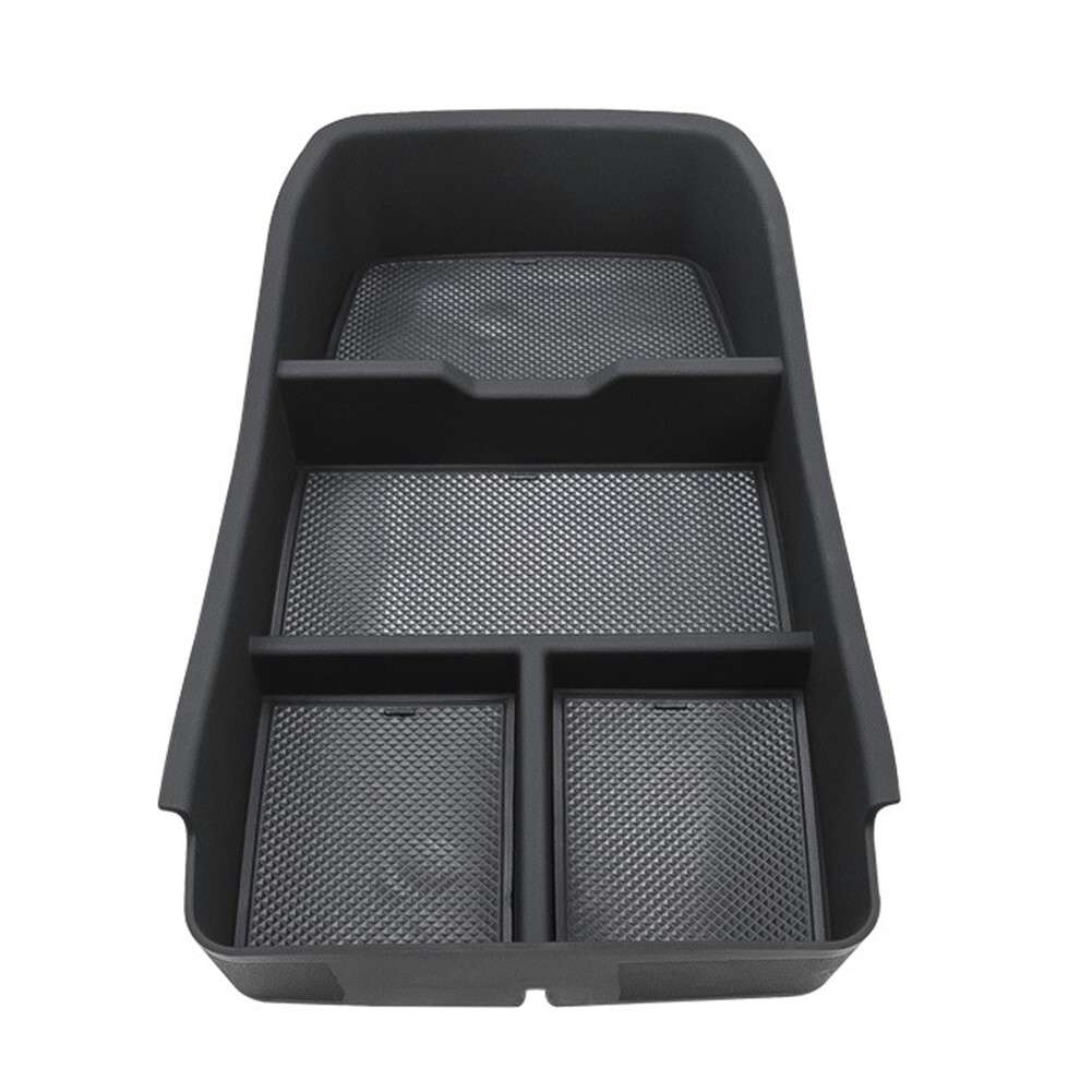 For Kia EV9 Car Central Control Storage Box Armrest Organizer Phone Holder Tray