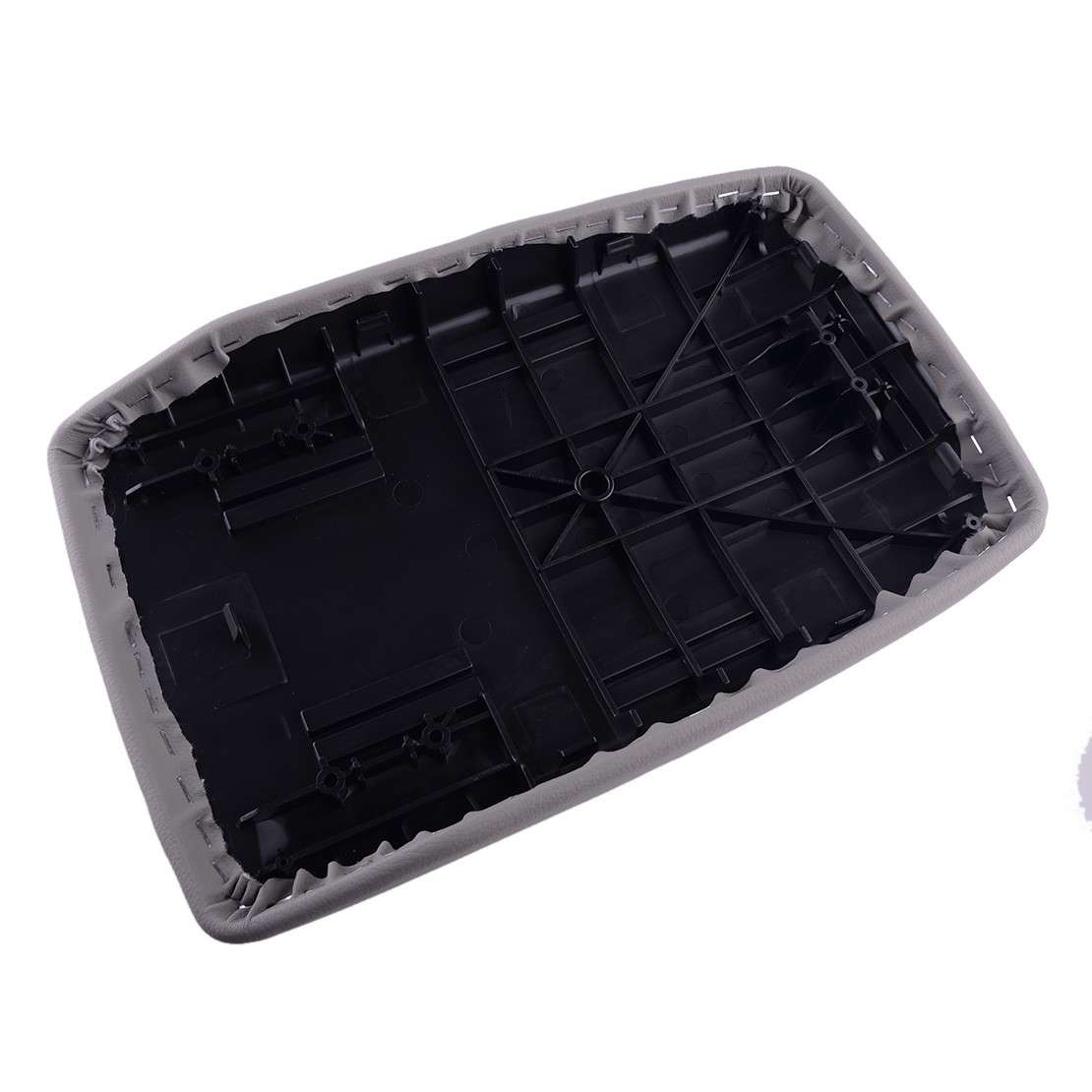 PU Leather Console Armrest Cover Cap w/ Base Fit For Toyota Highlander 08-13 New