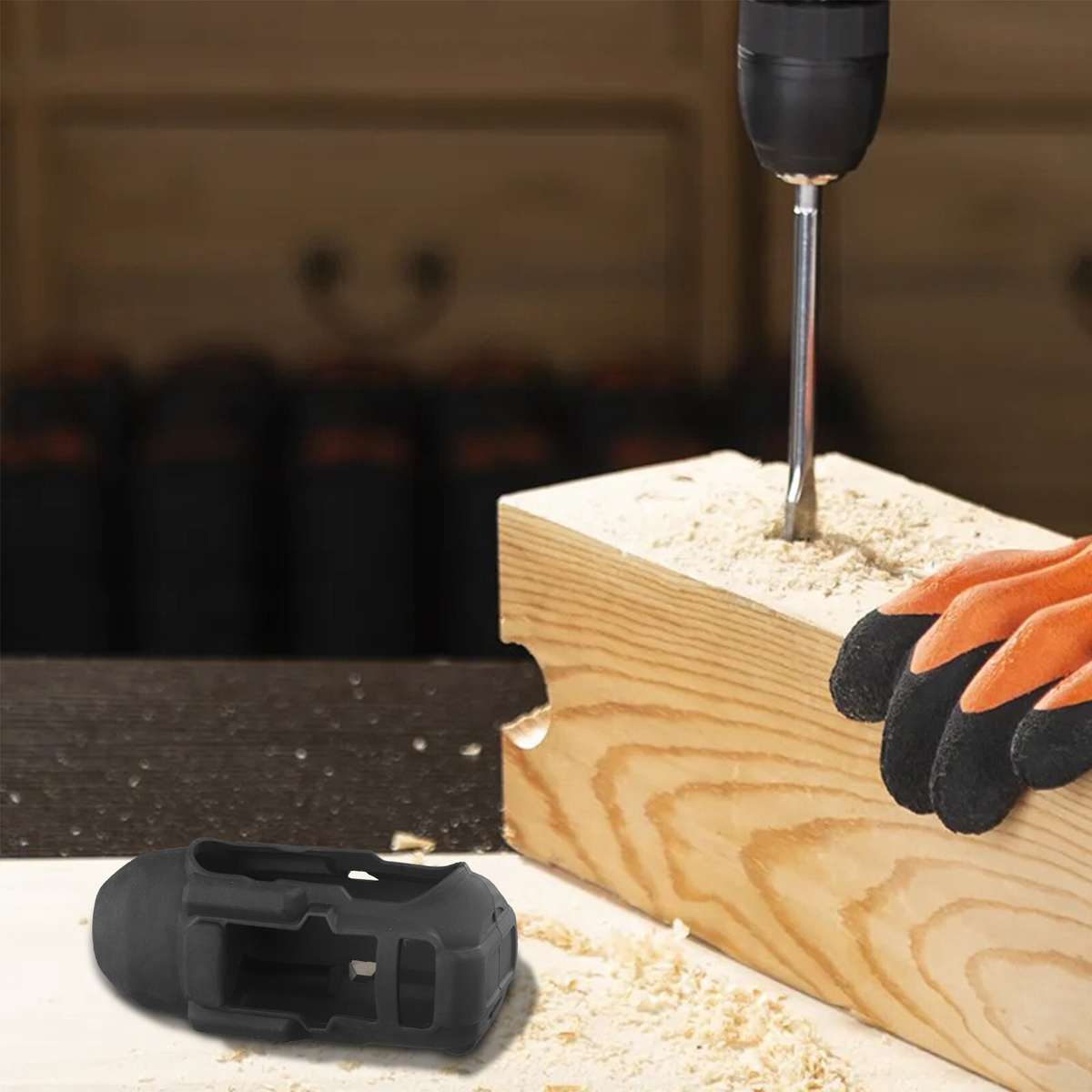 Rubber Protective Cover Boots N918391 For-DeWALT DCF899 DCF900/DCF900N