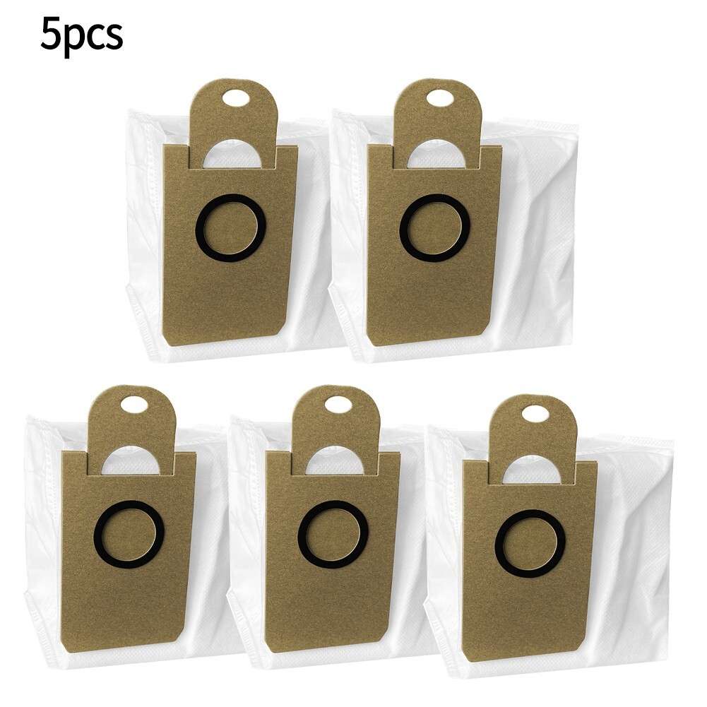 5 Pack Reusable Dust Bag Parts for iHome For AutoVac Nova Self Empty Robot