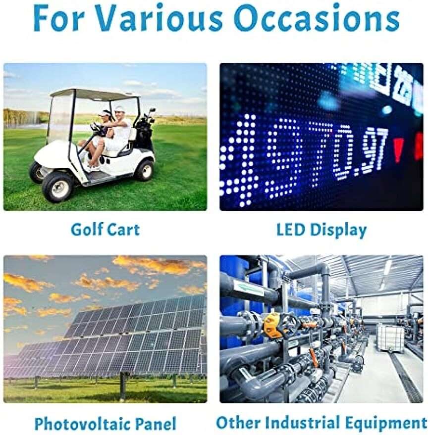 Converter Regulator Reducer DC 48V to DC 12V 20A 240W Waterproof Transformer