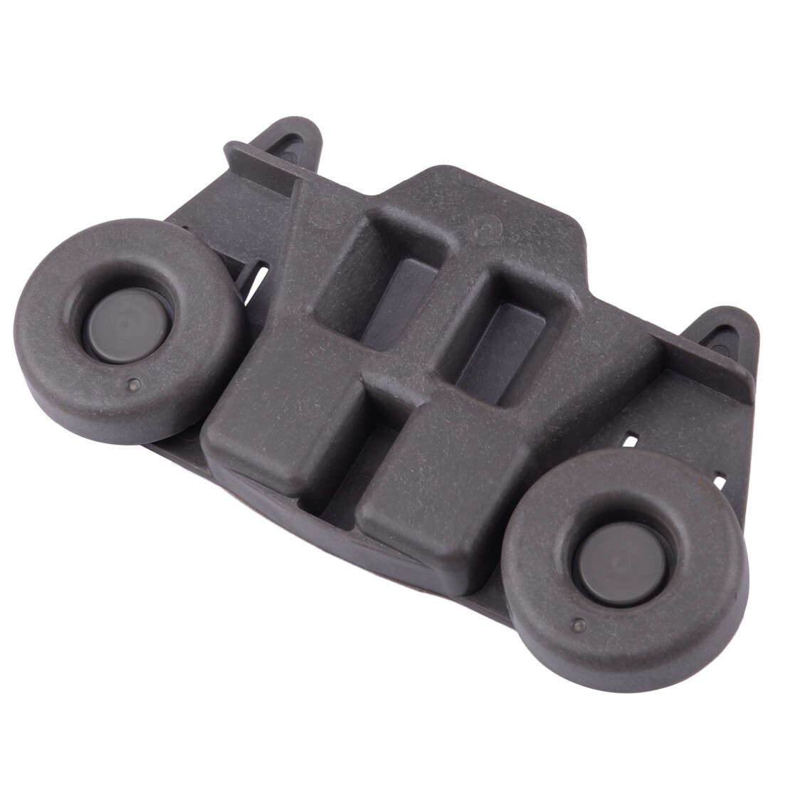 2pcs Lower Dishwasher Wheels fit for Jenn-Air Amana W10195416V Dark grey